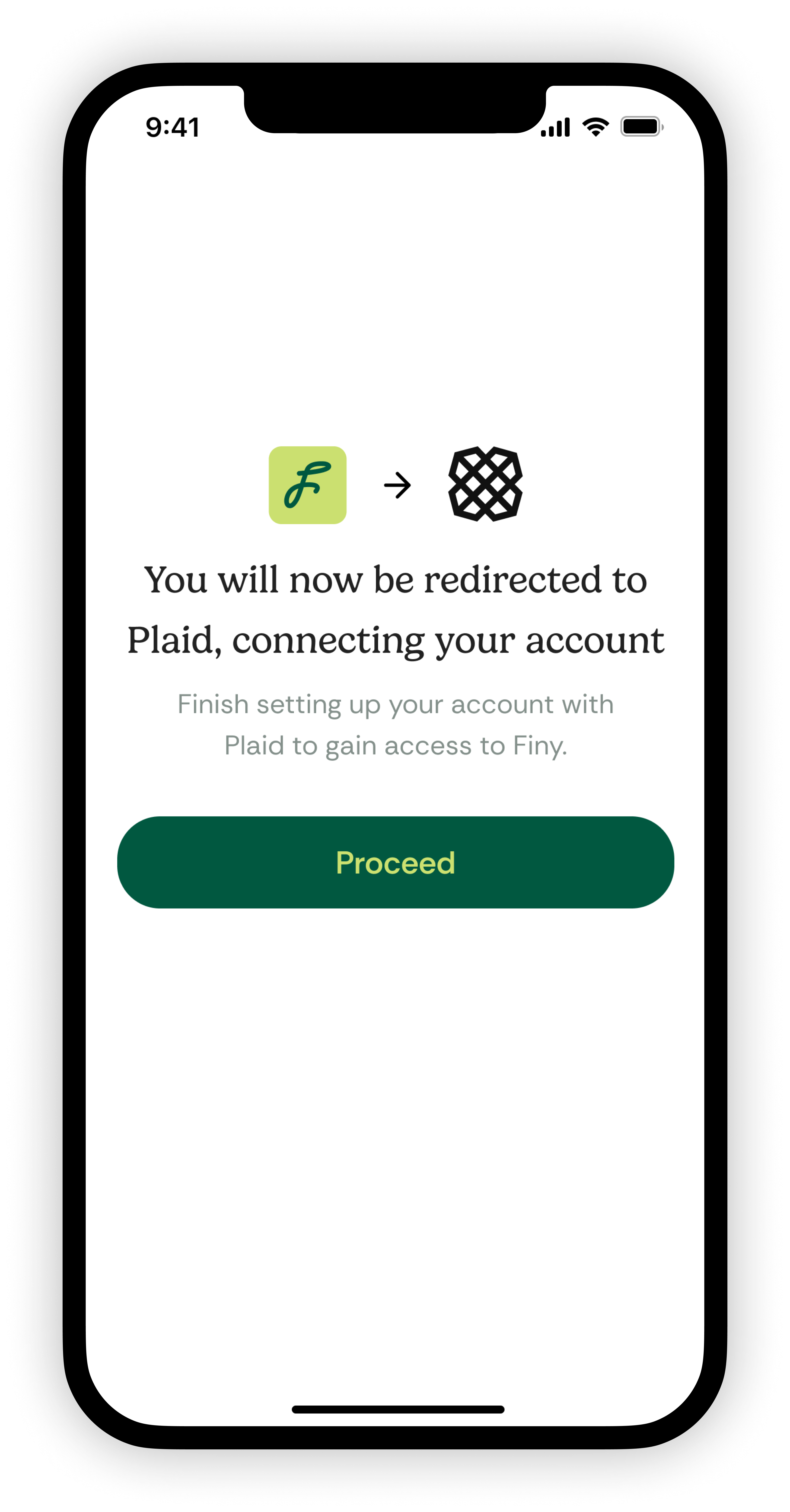 Secure Bank Connection via Plaid